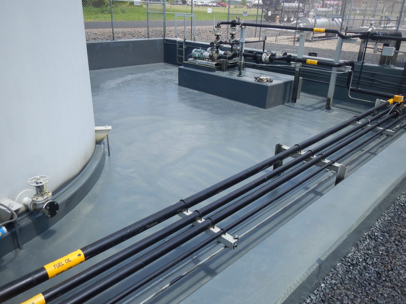 Commercial metal roof restored with a liquid-applied polyurea system